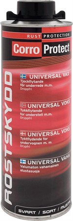 ROSTSKYDD VAX SVART         1L