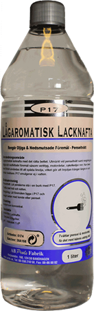 P17 LÅGAROMATISK LACKNAFTA