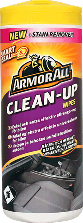 ARMOR ALL CLEAN-UP WIPES  25ST