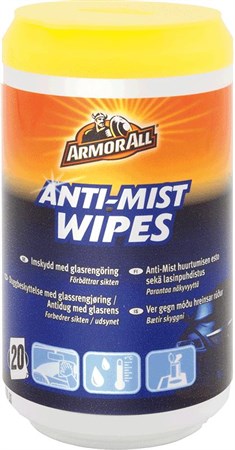 ARMORALL IMSKYDDSDUK WIPES 20ST