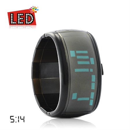 ARMBANDSUR GRÖN LED  DOMINI