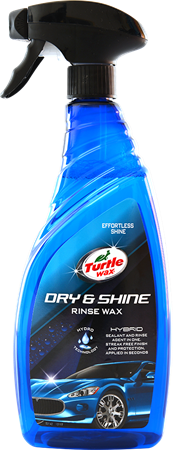 TURTLE DRY & SHINE RINSE WAX 750ML